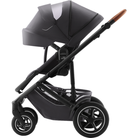 Britax Romer Smile 5Z Wózek Głęboko-Spacerowy Midnight Grey Rama Matt Black