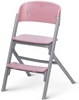 Kinderkraft Livy Krzesełko Do Karmienia + Calmee Bujaczek Różowy Aster Pink