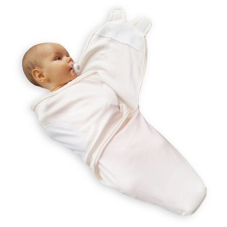 Eko Otulacz bawełniany SWADDLE 5-10 kg BEŻ