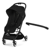 Cybex Orfeo Wózek Spacerowy Rama Black Magic Black 2025 + Cybex Pałąk