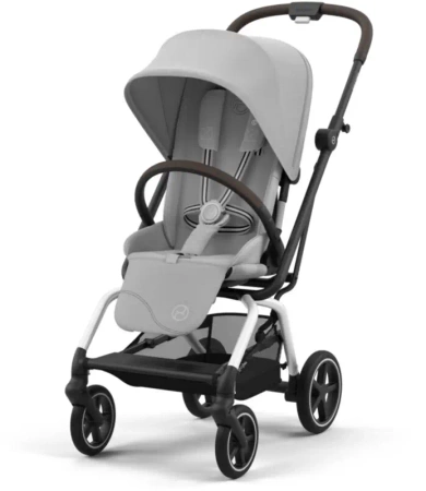 [OUTLET] Cybex Eezy S Twist Plus 2 Wózek Spacerowy Rama Srebrna Fog Grey 2024