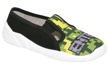 Zetpol Tenisówki Kapcie Chłopięce Adaś Zielone Rozmiar 27