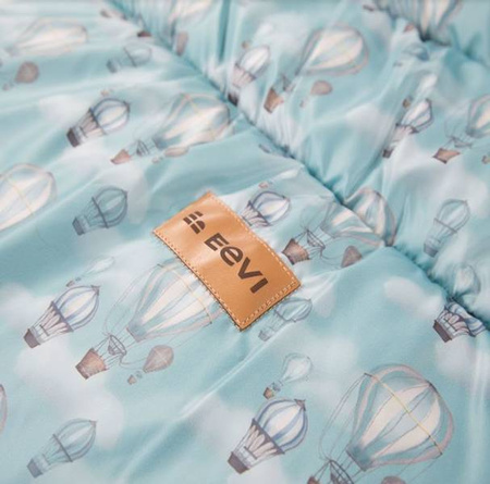Eevi Balloon Śpiwór Do Wózka Turkusowy w Balony