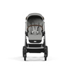 Cybex Balios S Lux 2.0 Wózek Głęboko-Spacerowy Stone Grey + Cloud G I-Size Fotelik Samochodowy 0-13kg + Baza G + Osłony Przeciwdeszczowe + Adaptery