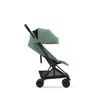 Cybex Coya Wózek Spacerowy Rama Matt Black Leaf Green