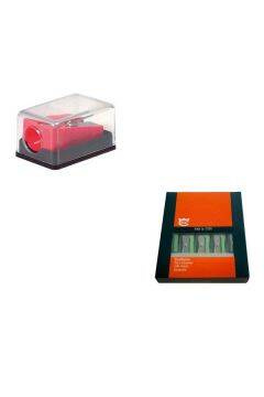 STARPACK Temperówka Szkolna z Pojemnikiem