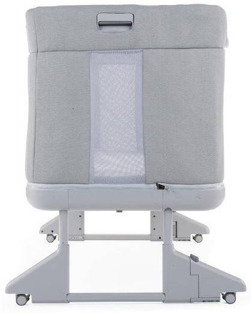 Chicco Next2Me Forever Łóżeczko Dostawne 3w1 do 22kg Moon Grey + Prześcieradło 2szt Pink Pois