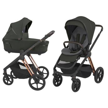 Espiro Miloo 2024 Wózek Głęboko-Spacerowy 204 Luxury Green