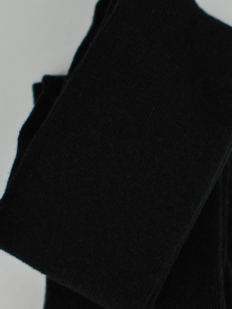 Noviti Rajstopy Bawełniane Gładkie Czarne 116-122