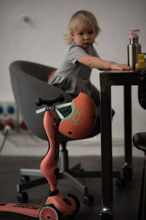 Scootandride Kask XXS-S Dla Dziecki 1-5 Lat  Peach