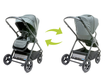 4Baby Everso Wózek Spacerowy Black