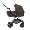 Anex IQ Premium New Transfarmation Wózek Głęboko-Spacerowy Teddy + Cybex Aton B2 i-Size Fotelik Samochodowy 0-13kg + Baza One Volcano Black	