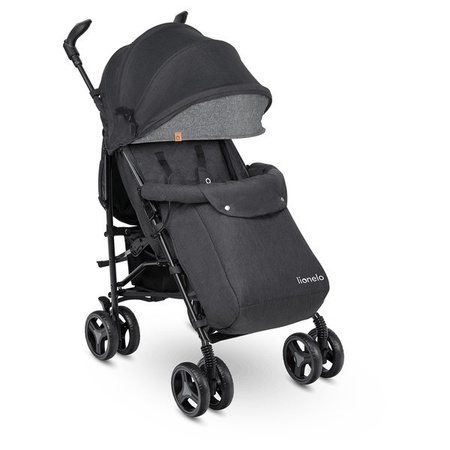 Lionelo Irma Wózek Spacerowy  Black/Dark Grey
