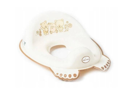 Nakładka Sedesowa Antypoślizgowa Miś Beżowa