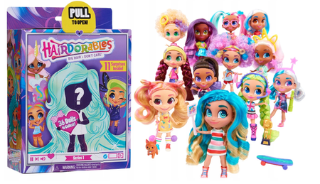 Tm Toys Hairdorables. Zestaw Kreatywny z Laleczką Mix Wzorów