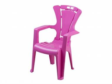 Tega Baby Krzesełko Dziecięce Antypoślizgowe Ciemny Różowy