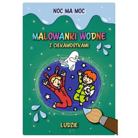 Trefl Malowanka Wodna A4 Noc ma Moc Ludzie