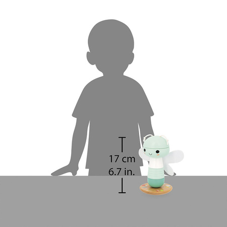 Janod Układanka piramida drewniana Ważka Pure 12 m+