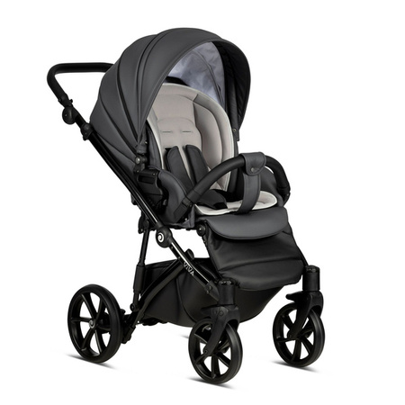 Tutis Viva 4 Leather Wózek Głęboko-Spacerowy 087 Shadow Grey