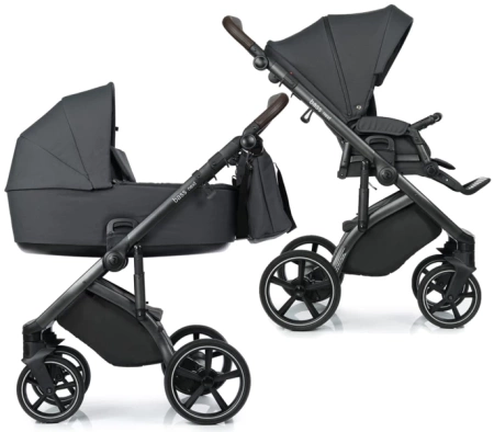 Roan Bass Next Wózek Głęboko-Spacerowy 2w1 + Cybex Cloud T I-Size Plus Fotelik Samochodowy + Baza T