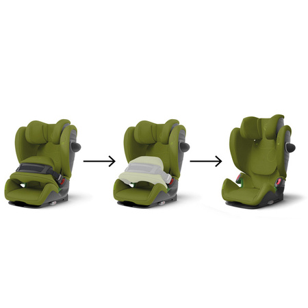 Cybex Pallas G I-Size Fotelik Samochodowy 9-50 kg Nature Green 2023