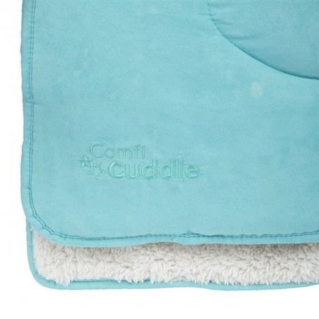 CUDDLECO DWUSTRONNY KOCYK COMFI 105 x 72,5 CM NIEBIESKI