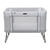 Chicco Next2Me Forever Łóżeczko Dostawne 3w1 do 22kg Ash Grey + Prześcieradło 2szt Pink Pois