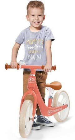 Kinderkraft Fly Plus Rowerek Biegowy Ruby + Kinderkraft Safety Kask