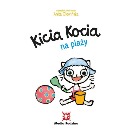 Media Rodzina Książeczka Kicia Kocia na Plaży