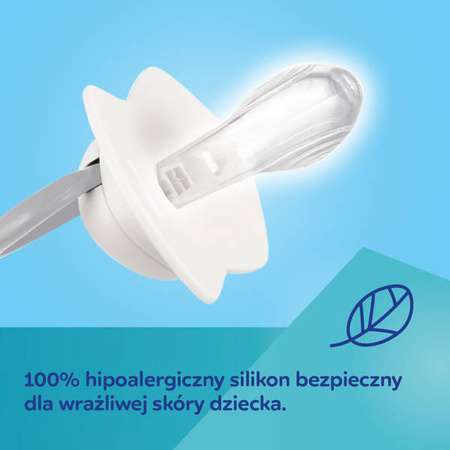 Canpol Babies Smoczek Silikonowy 0-6m Sleepy  Koala 2 szt. 22/658_blu Blue