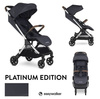 Easywalker Jackey Kompaktowy Wózek Spacerowy z Torbą Transportową Platinum Editon