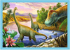Trefl Wyjątkowe Dinozaury Puzzle 4w1
