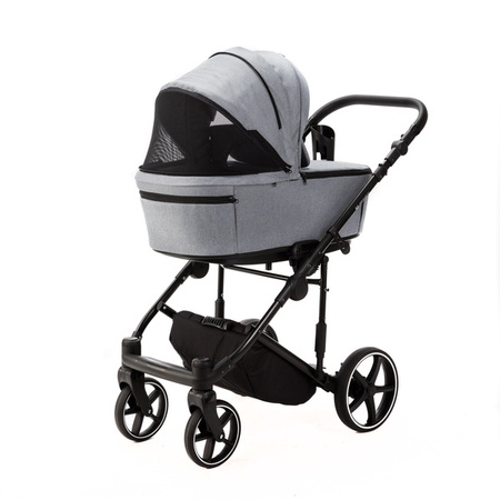 [OUTLET] Adamex Zico New Wózek Głęboko-Spacerowy 2w1 Szary TK-60