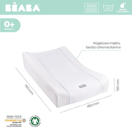 Beaba Pokrowiec na anatomiczny przewijak Sofalange White