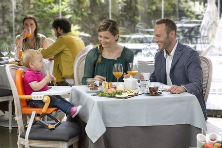 Chicco Pocket Snack Przenośne Krzesełko do Karmienia Dark Grey