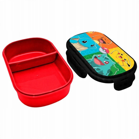 Kids Euroswan Lunchbox Ze Sztućcami - Pokemon