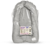 PETITE&MARS Bawełniany Kokon Niemowlęcy Feel Safe 90 x 60 cm Light Grey