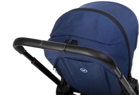Muuvo Quick 3.0 Wózek Spacerowy Black Chrome Azure Blue
