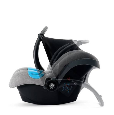 Kinderkraft Mink Fotelik samochodowy 0-13kg Szary