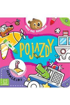 Aksjomat Kolorowanka Mały Miś Koloruje Pojazdy