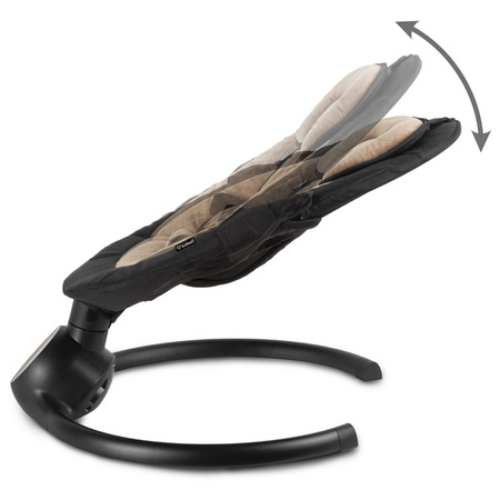 Kidwell Reve Leżaczek Elektryczny 2w1 Black Gold