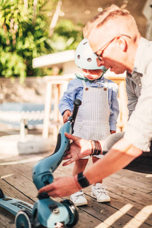 Scootandride Highwaykick 1 Jeździk i Hulajnoga 2w1 1-5 Lat Steel