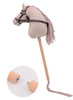 Holly Hobby Horse koń DELUXE na kiju 80cm Beige