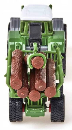Siku Traktor Z Leśną Przyczepą S1645 