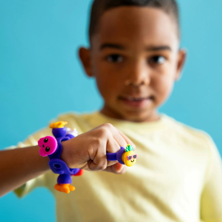 Fat Brain Toy Plip Charms Biżuteria Zestaw Fioletowy