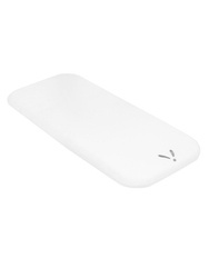 Piapimo Prześcieradło do Łóżeczka 60/120cm Białe z Haftem