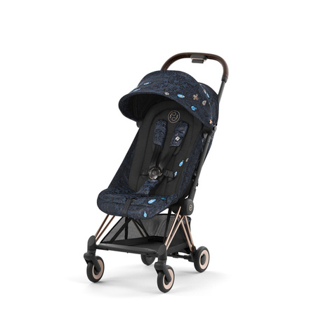Cybex Coya Wózek Spacerowy edycja Fashion Jewels of Nature + Cybex Coya Moskitiera Black