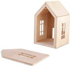 Babai Drewniana Zabawka Domek Dla Lalek z Magnes Rozmiar L Naturalny 