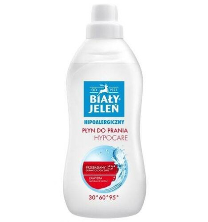 Biały Jeleń - Hipoalergiczny - Płyn Do Prania Tkanin Hypocare Complex Dermo-Protection 1L