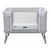 Chicco Next2Me Forever Łóżeczko Dostawne 3w1 do 22kg Ash Grey + Prześcieradło 2szt Pink Pois